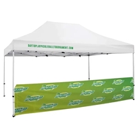 15' half wall for tents with customization.... from ASI 87188 Showdown Displays