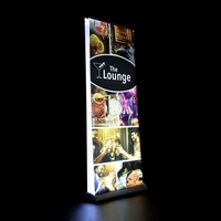 31.5" spotlight retractor kit with LED lights and two single-sided...