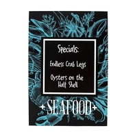 32" Economy A-frame Imprinted Chalkboard Insert