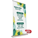 46.5" Deluxe Pro Retractor (2-Banner, No-Curl Opaque)