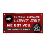 2' X 4' Super Poly Knit Fabric Banner