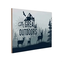 11" x 17" MDF Wood Print