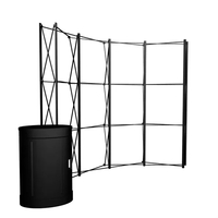 Hardware for the 10' curved ARISE floor display.... from ASI 87188 Showdown...