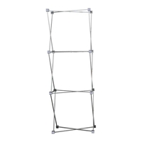 3' Straight Splash Floor Display Hardware