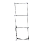 3' Straight Splash Floor Display Hardware