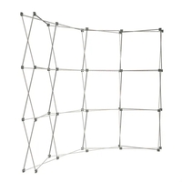 10' Curved Show 'N Rise Floor Display Frame Only