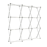8' Straight Show 'N Rise Floor Display Frame Only