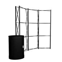 Hardware for the 8' curved ARISE floor display.... from ASI 87188 Showdown...