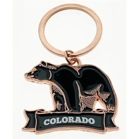 Banner Bear Keychain