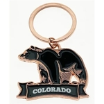 Banner Bear Keychain