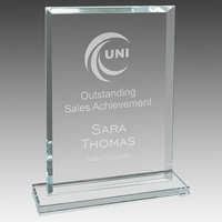 Rectangle Glass Award... from ASI 92531 Unique Custom Products / UCP