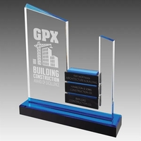 Peak Slant Perpetual Impress Acrylic with 6 Blocks... from ASI 92531 Unique...