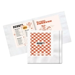 3-Ply White Beverage Promo Napkin - High Line