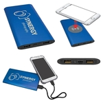 Power Bank & Wireless Anodized Aluminum Charger W/USB-C cord