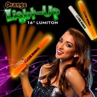 16" plastic Lumiton foam batons with LED light up action and... from ASI...