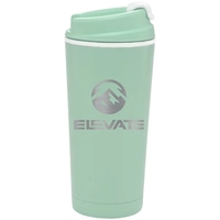20 oz. Travel tumbler made with double-wall stainless steel exterior for......