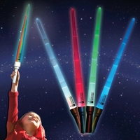 Expandable sword or light saber with multi-colored LED lights.... from ASI...