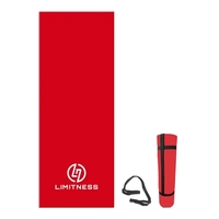 Yoga, Fitness & Exercise mat made of 3/8" shock absorbing closed... from ASI...