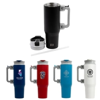 Stainless Steel Double-Wall Mug with Foldable Handle... from ASI 36730 Ariel...