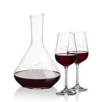 The Terrassa Carafe & 2 Laurent Wine Set is a stellar... from ASI 84592 St...