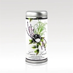 Tea Can Company Lemon Verbena Black Tall Tin