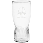 16 oz. Etched Gripper Pub Glass