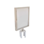 Belt Barrier Sign Holder Hardware