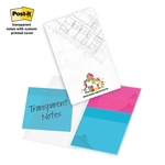 Post-it® Transparent Notes with Custom Printed Cover