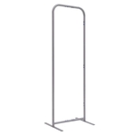 2'W x 72"H EuroFit Straight Wall Hardware