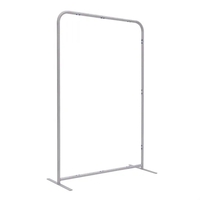 Hardware for the 4'W x 72"H EuroFit Straight Wall.... from ASI 87188 Showdown...