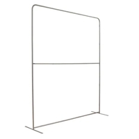 Hardware for the 8'W x 10'H Tall EuroFit Straight Wall display.... from ASI...