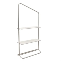 Hardware for the 3' x 71" EuroFit Evolution Two-Shelf Incline.... from ASI...