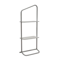 Hardware for the 2' x 59" EuroFit Evolution Two-Shelf Incline.... from ASI...