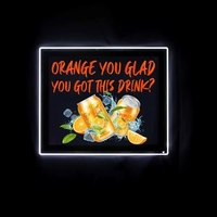 23"W x 18"H LED display with a striking glow around the... from ASI 87188...