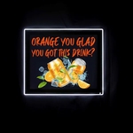 23"W x 18"H Luxe Glo Edge