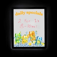 18"W x 23"H fully imprinted, dry-erase message board.... from ASI 87188...