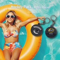 Plastic bottle opener with a keychain attachment.... from ASI 63073...