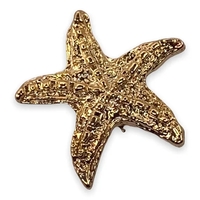 Star fish lapel pin. Blank.... from ASI 96235 Wehr Industries Inc