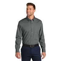 Port Authority Long Sleeve Nailhead Easy Care Shirt... from ASI 84863 SanMar