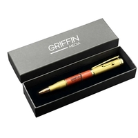 Premade single pen set with single pen box and a brass... from ASI 68190...