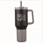3-in-1 Stainless Steel 20 oz Tumbler and Cooler with Handle