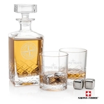 Brentwood Decanter Set & Ice Cubes