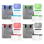 Lunch, Sandwich and Snack Tote Set