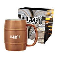 14 oz. barrel mug for Moscow Mules... from ASI 61125 Hit Promotional Products