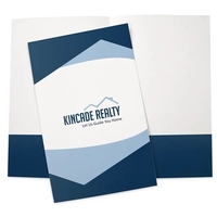 Legal-Size Presentation Folder - 2 Color Ink