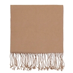 Camel Bamboo Winter Scarf