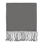 Gray Bamboo Winter Scarf