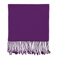 CLOSEOUT - Purple Bamboo Winter Scarf