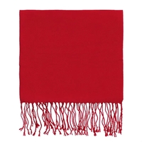 Red Bamboo Winter Scarf