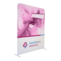 Our 6’ wall puts your message right at eye level. Crowds... from ASI 87188...